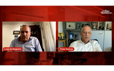 Peter Gomez e Luigi De Magistris parlano di corruzione e di politica: rivedi la diretta