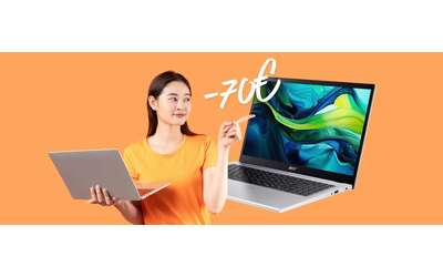 Acer Aspire Go 15 con i5, 32GB RAM, 512GB SSD in offerta a tempo