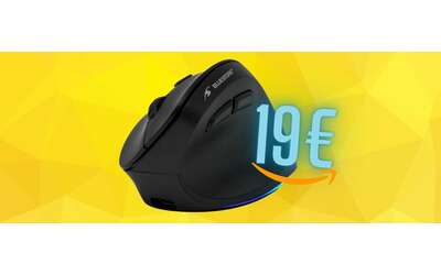 Offerta bomba su Amazon: solo 19€ per questo mouse verticale con 6 pulsanti