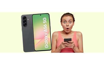 Samsung Galaxy A56 5G da 256GB crolla su eBay da 499€ a 306€ (anche a rate)