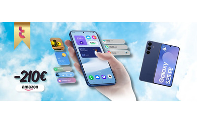 Samsung Galaxy S25 FE è in esclusiva Amazon con 210€ di sconto