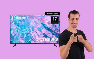 Smart TV Samsung Crystal UHD 4K da 50″: MEGA sconto del 40%