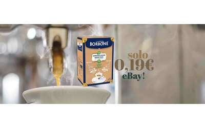 Su Amazon le Cialde Caffè Borbone ESE Blu sono in offerta a 0,19€