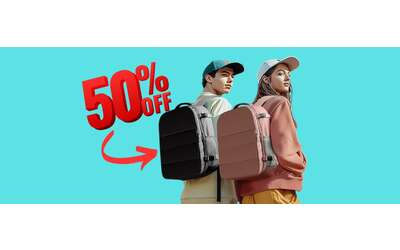 Zaino da viaggio per voli low cost in SCONTO del  50    solo 17