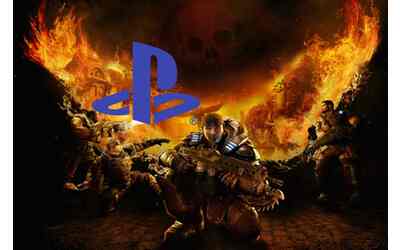 Giocatore con PS5 prova per la prima volta Gears  of   War   la reazione    virale