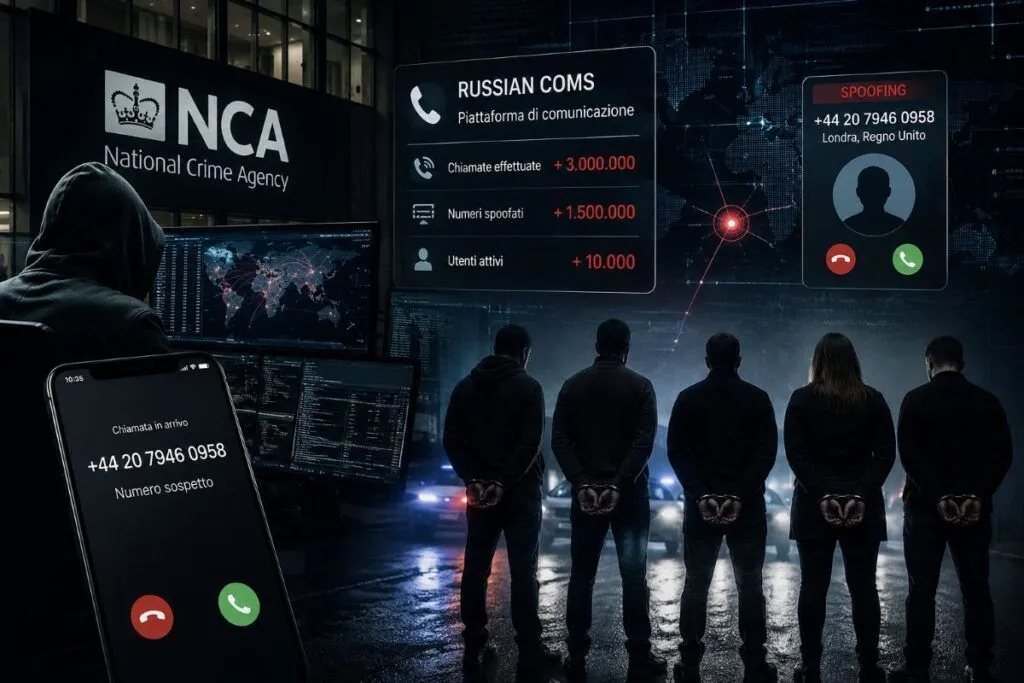 “Pronto, sono la tua banca”: sgominata gang Russian Coms dietro milioni di truffe telefoniche