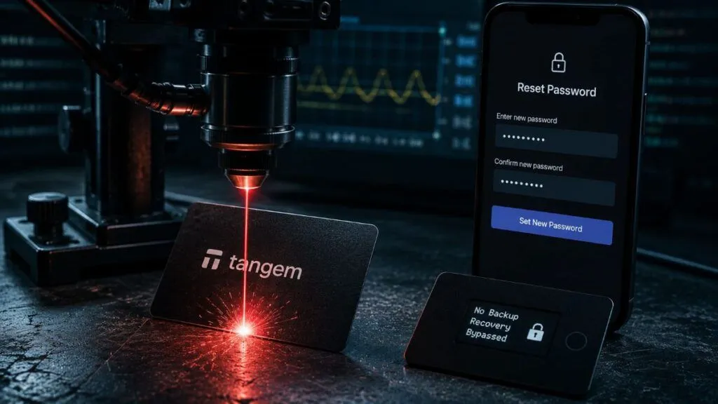 Attacco laser alle card Tangem consente il reset della password e l’accesso ai fondi