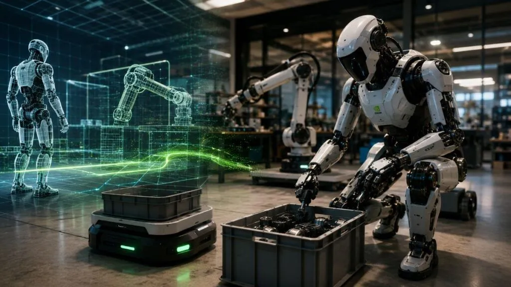 NVIDIA porta il sim-to-real nella robotica autonoma con otto ricerche presentate all’ICRA 2026