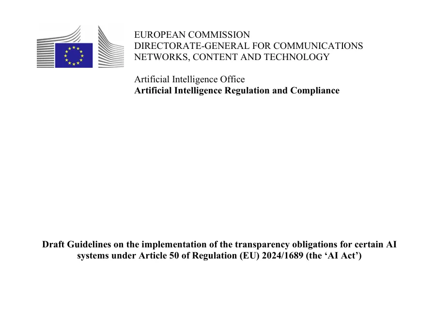 AI Act: in arrivo le nuove regole Ue sulla trasparenza