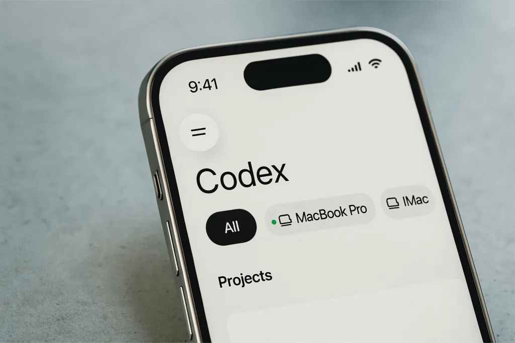 Codex di OpenAI sbarca su mobile per gli sviluppatori che vogliono lavorare ovunque