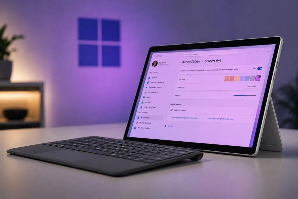 Microsoft Surface for Business con AI è qui con Screen Tint e Voice Isolation