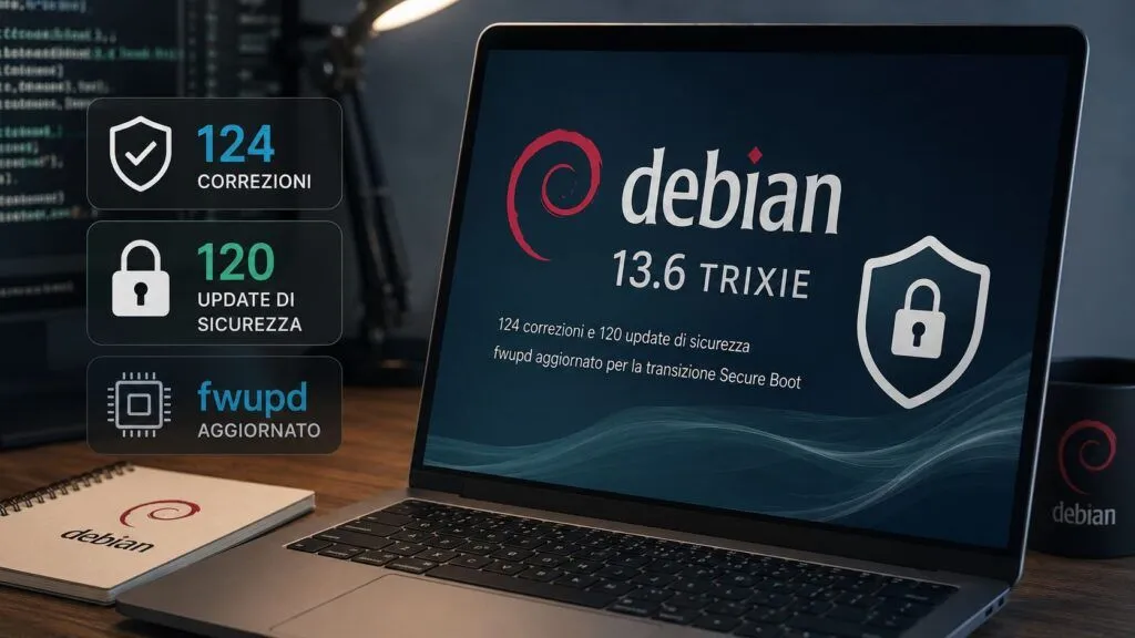 Allarme Secure Boot e 120 falle critiche: perché il tuo server ha urgente bisogno di Debian 13.6