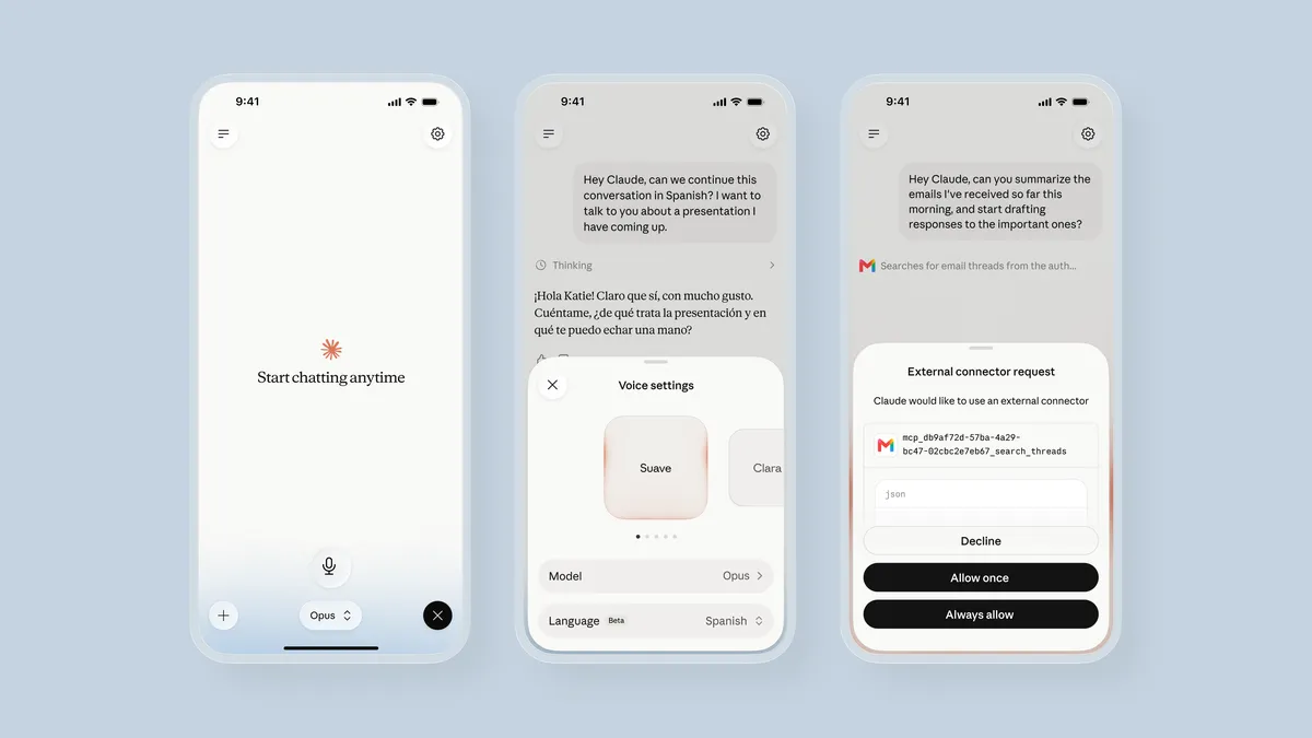 Claude Voice Mode Gets an Upgrade, Now Powered by New Models