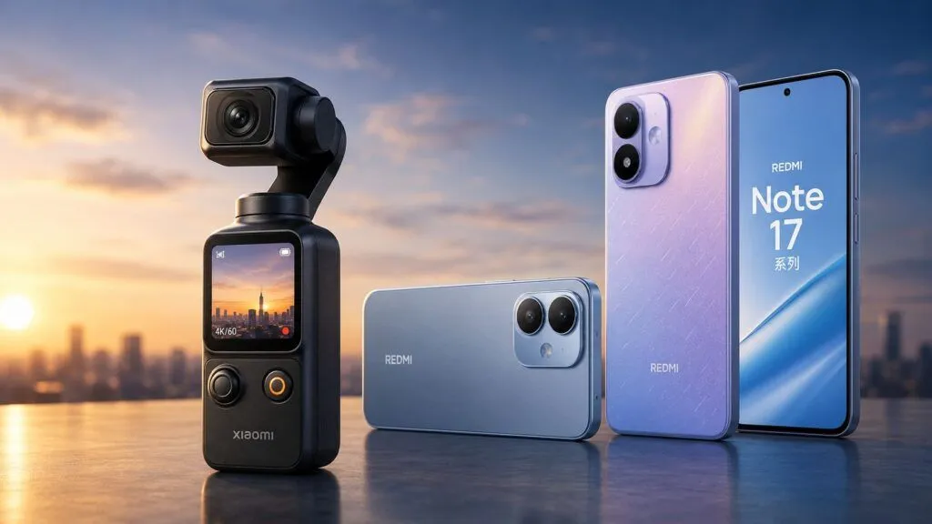 Xiaomi sfida DJI con un gimbal potentissimo e Redmi Note 17 e Turbo 6 Max esagerano con display e batteria