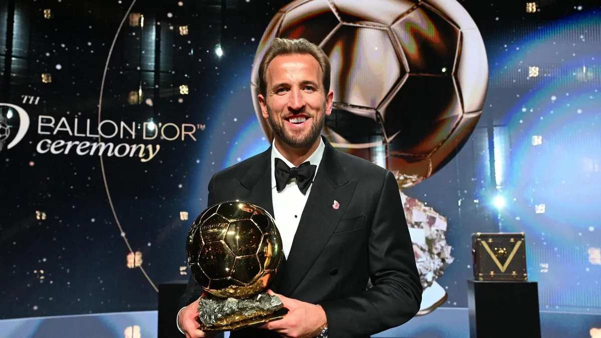 Kane, un Pallone d’oro in volata: trionfo su Mbappé per appena 28 punti