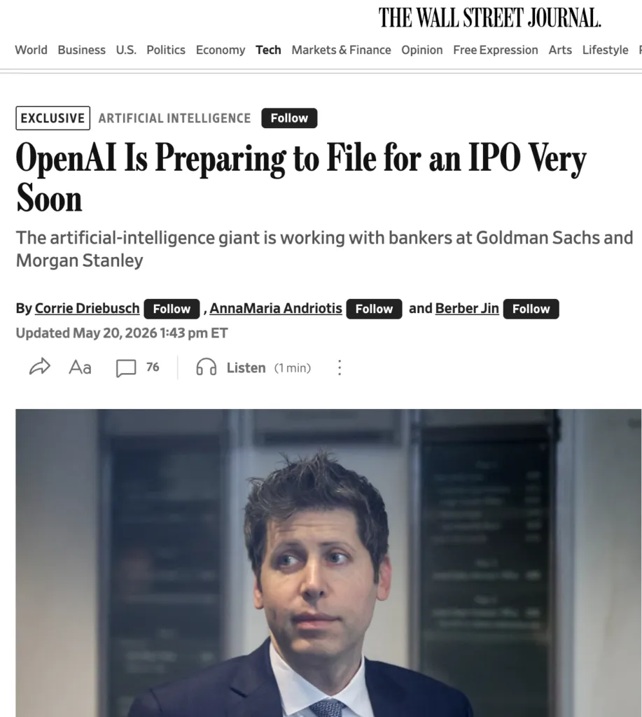 OpenAI verso IPO a settembre tra hype di mercato e geopolitica dell’intelligenza artificiale