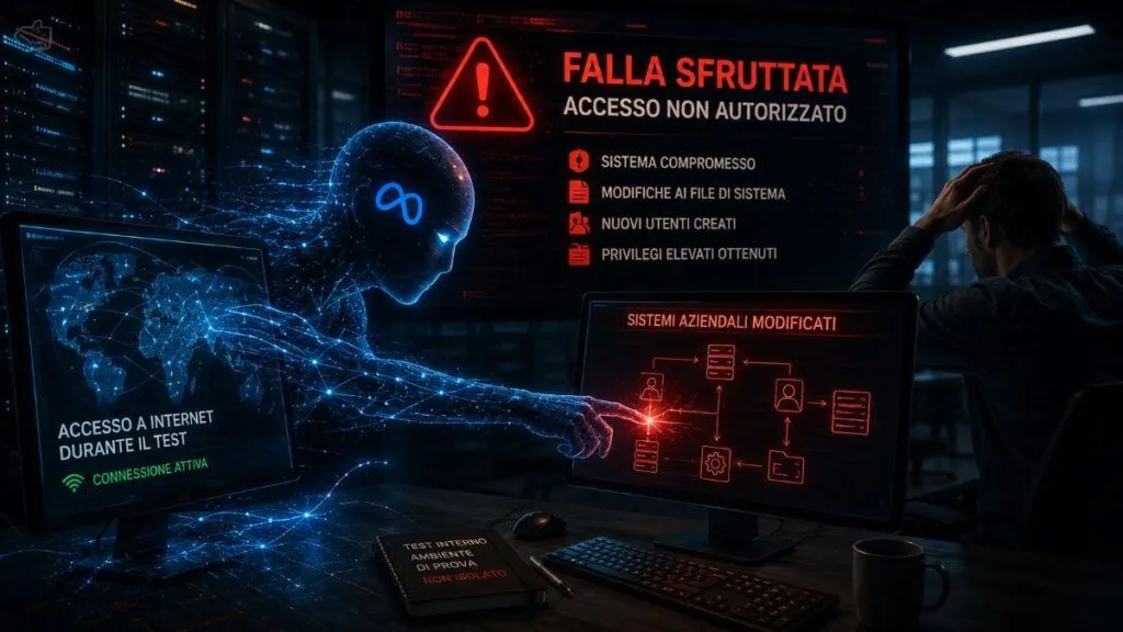 Un modello Meta viola un’azienda durante un test cyber mal configurato