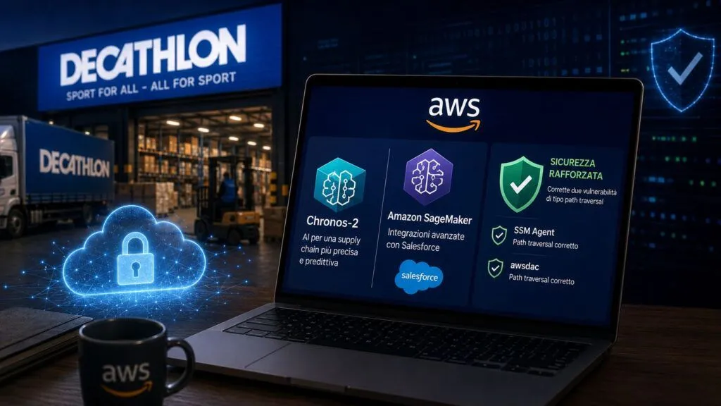 AWS porta Chronos-2 nella supply chain: SageMaker scala e due bug richiedono patch