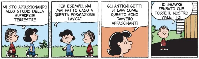 Peanuts 2026 settembre 19