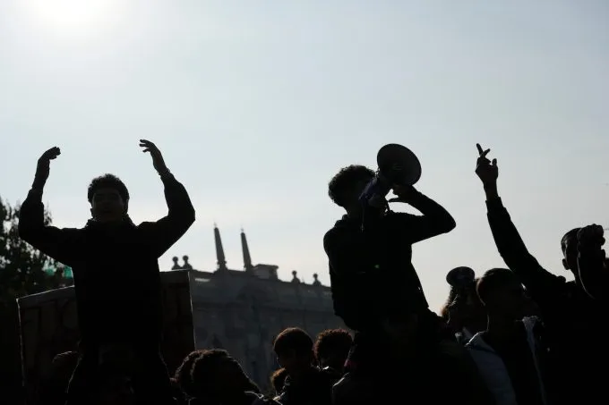 Le foto delle manifestazioni in Italia
