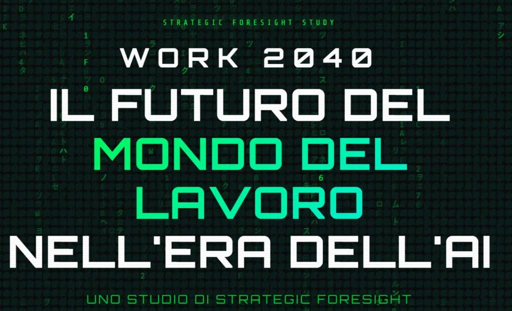 Il lavoro nel 2040 sarà una guerra cognitiva mascherata da flessibilità