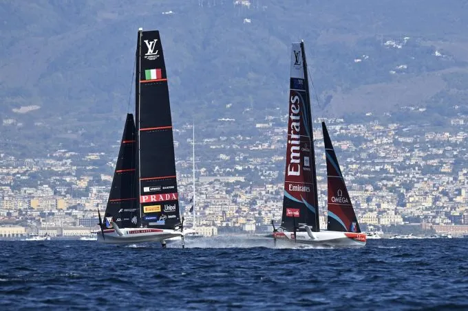 È stato un gran weekend per Luna Rossa