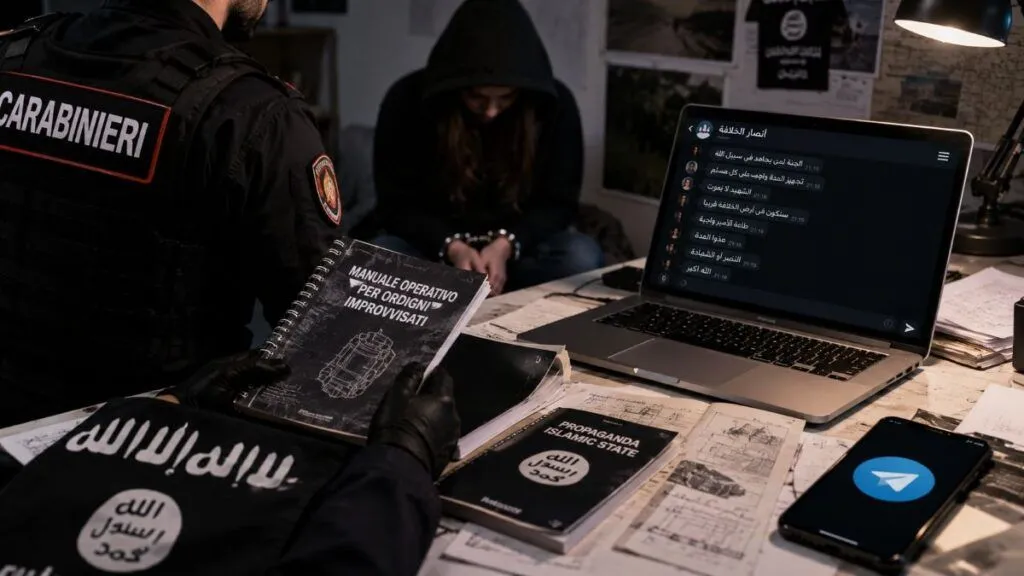 Pavia, arrestata 17enne radicalizzata online e pronta al martirio