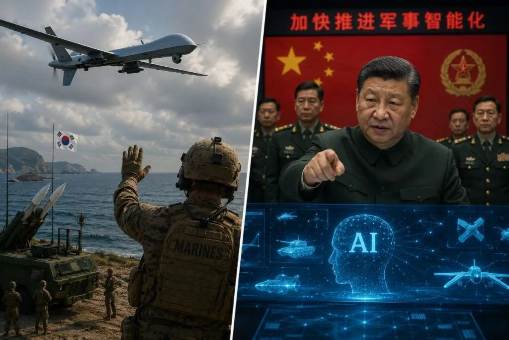 Drone USA quasi abbattuto dagli alleati e Xi accelera sulla guerra con l’AI