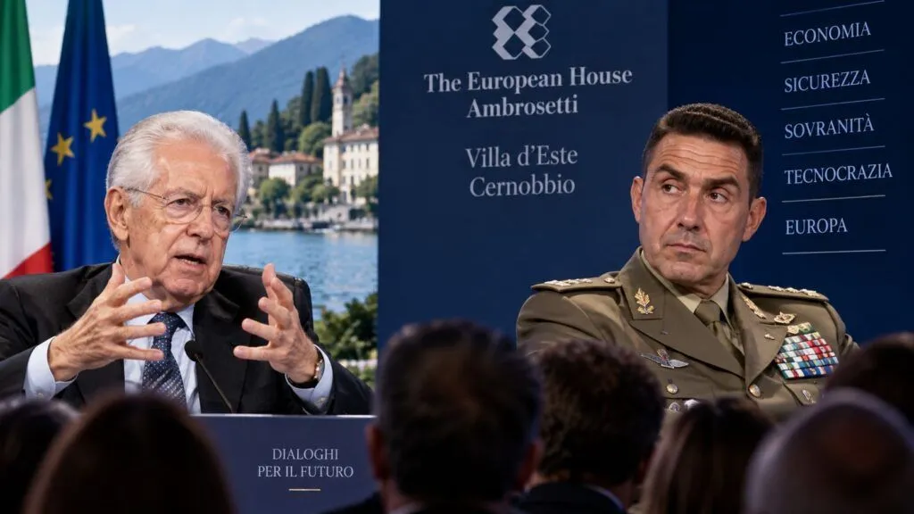 Vannacci non ha perso a Cernobbio: Monti lo attacca, ma il salotto del potere lo legittima