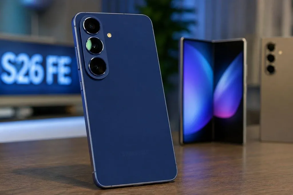 Galaxy S26 FE si mostra dal vivo mentre Samsung prepara nuovi Fold per il 2027