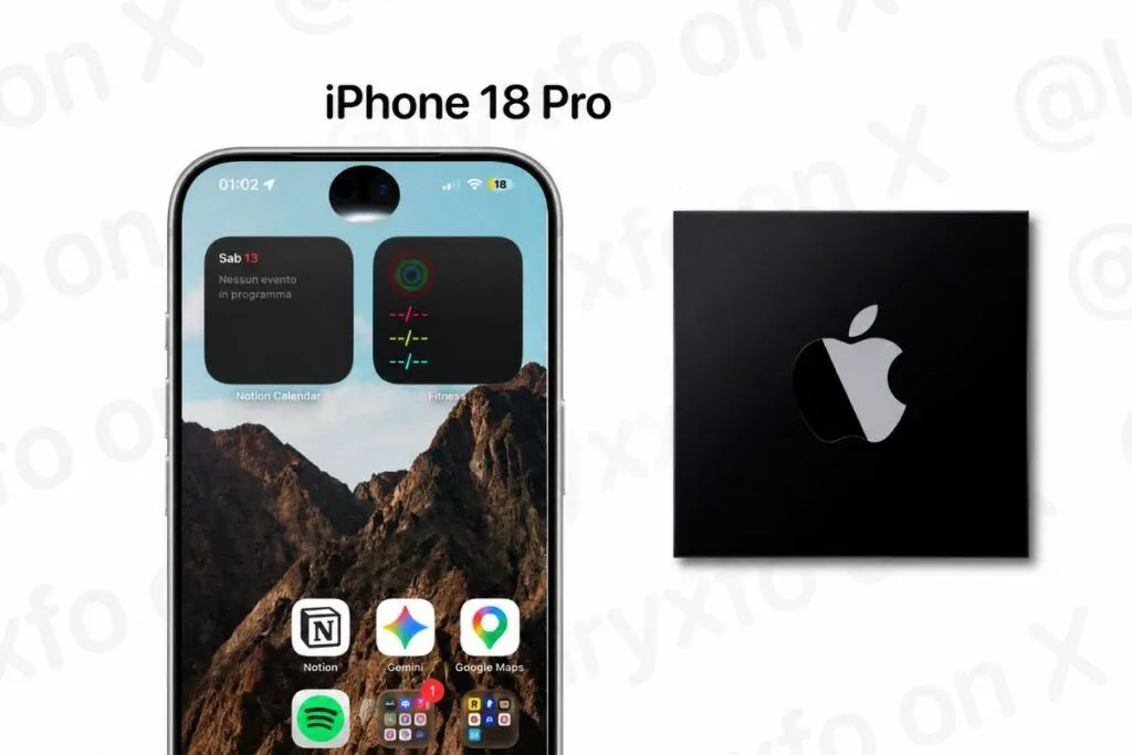 A22 Pro a 1.4nm e iPhone 18 Pro ridisegnato: Apple prepara la prossima generazione