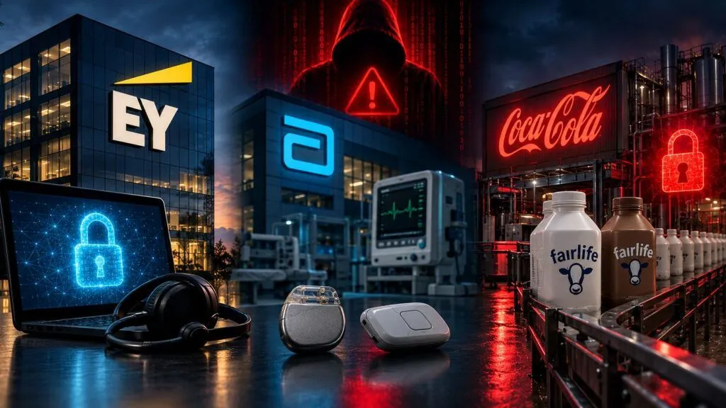 EY, Abbott e Coca-Cola colpite da data breach, estorsioni e ransomware