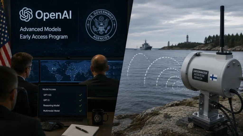 OpenAI apre all’intelligence USA, la Finlandia sorveglia i cavi sottomarini
