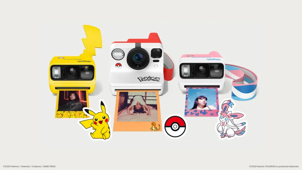 Polaroid sfoggerà la collezione Pokémon al Lucca Comics & Games 2026