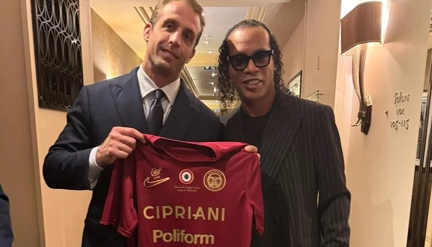 Chi è Ignazio Cipriani, il presidente del Ravenna che ha riportato Ronaldinho in Italia