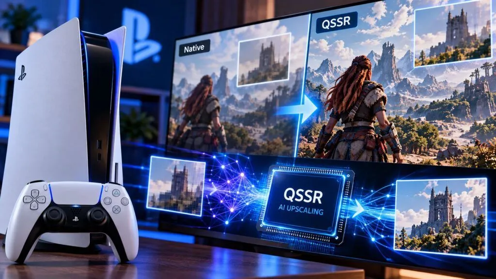 Sony porta l’upscaling AI sulla PS5: QSSR riduce il divario con PS5 Pro