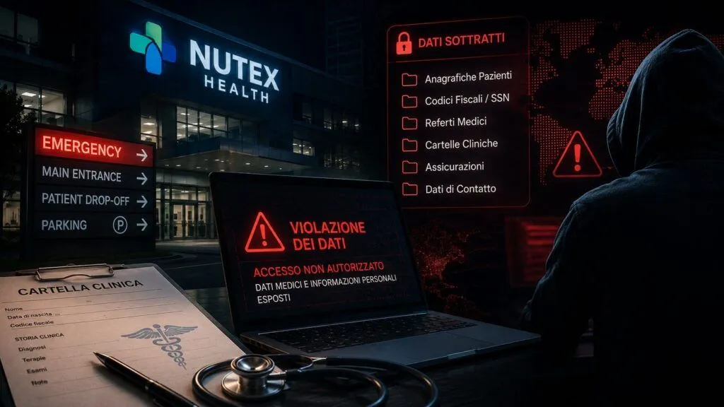 LACMA e Nutex, due breach espongono identità e dati sanitari negli Stati Uniti