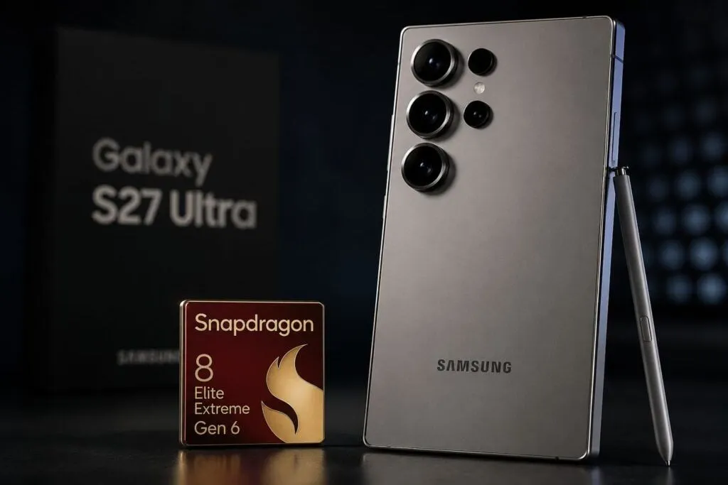 Galaxy S27 Ultra potrebbe ricevere lo Snapdragon 8 Elite Extreme Gen 6