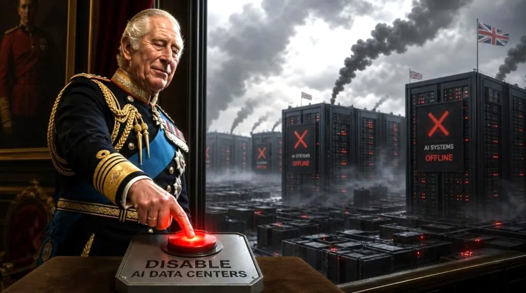 Il Regno Unito vuole un pulsante rosso per spegnere l’AI. In caso estremo, “disattiveranno i data center”