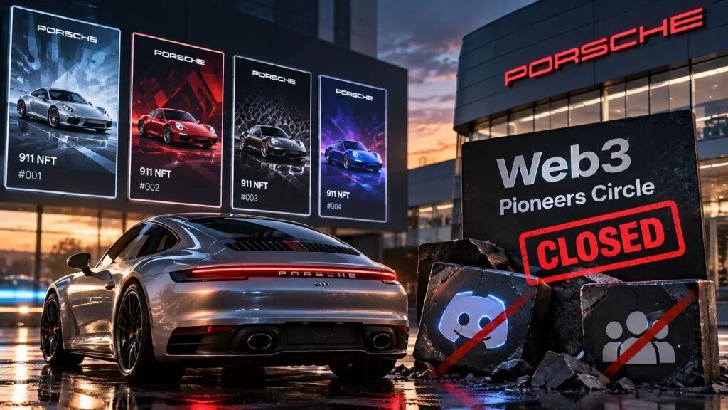 Porsche chiude il club NFT: il Web3 promesso a lungo dura meno di quattro anni