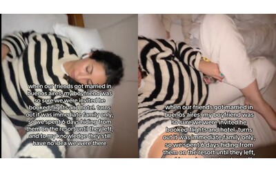 14 ore di volo fino a Buenos Aires per il matrimonio dei nostri amici poi lo choc non eravamo invitati Abbiamo speso migliaia di dollari ed eravamo pure nello stesso hotel degli sposi