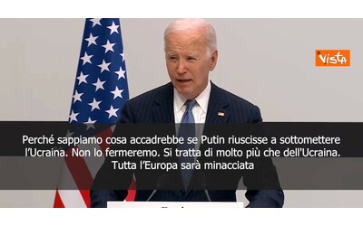 Biden a Parigi: “Non si tratta solo dell’Ucraina, anche tutta l’Europa è in pericolo”