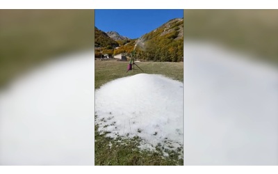 C gi la neve artificiale sugli Appennini il test con pi di 10 gradi Ed polemica per la nuova tecnologia