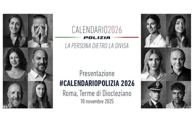 Calendario della polizia 2026 la presentazione con Piantedosi e Pisani a Roma la diretta