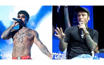 Coniglio hai fatto i figli solo per postarli Tony Effe replica al dissing di Fedez dal palco