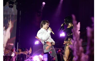 Elodie Arisa e Rkomi nella casa di Irama all Arena di Verona In anteprima i brani inediti del nuovo album Antologia della vita e della morte VIDEO