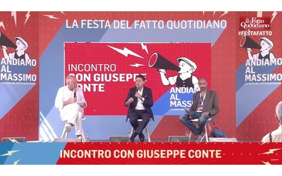 Festa del Fatto Quotidiano l intervista a Giuseppe Conte di Gomez e De Carolis rivedi l integrale