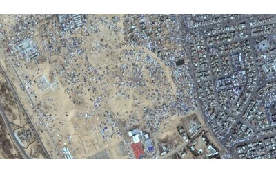 Gaza, le immagini satellitari mostrano la fuga da Rafah dopo l’ordine di...