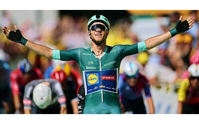 Jonathan Milan spezza il digiuno italiano al Tour de France volata regale a Laval