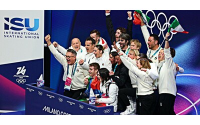 L Italia tra i giganti del pattinaggio di figura cos la squadra azzurra ha conquistato il bronzo nel Team Event
